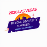dynamic las vegas forward logo with skyline outline