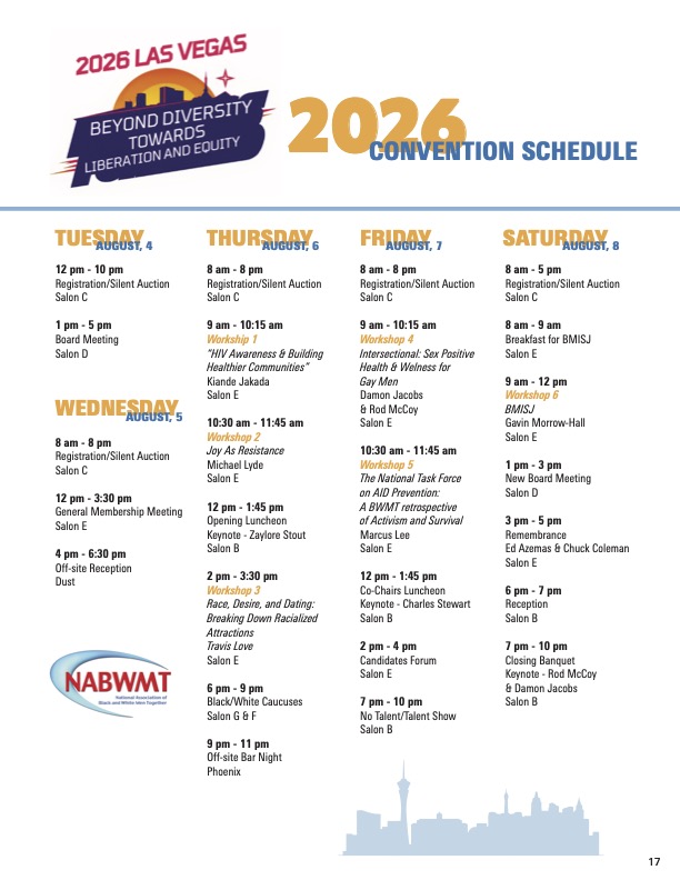 schedule with charles stewart